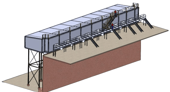 Estructura Acceso a Techo UTA